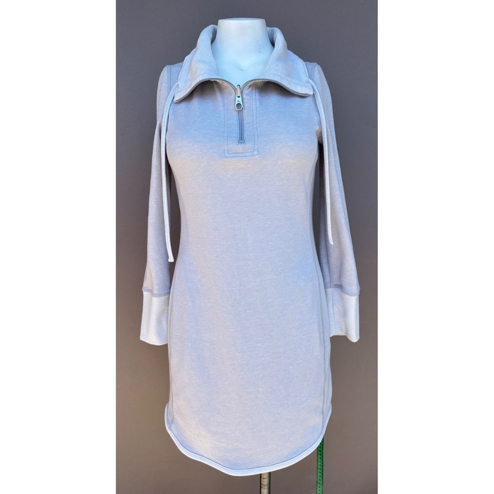 Tommy Bahama Sun Fade Flipside Cowl Dress Reversible Gray Size XS Resort Cozy